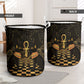 Egyptian Goddess Bastet Laundry Basket Ancient Mythology Sacred Black Cat