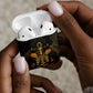 Egyptian Goddess Bastet AirPods Case Ancient Mythology Sacred Black Cat