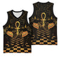 Egyptian Goddess Bastet Basketball Jersey Ancient Mythology Sacred Black Cat