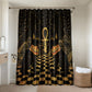 Egyptian Goddess Bastet Bathroom Set Ancient Mythology Sacred Black Cat