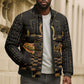 Egyptian Goddess Bastet Bomber Puffer Jacket Ancient Mythology Sacred Black Cat