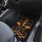Egyptian Goddess Bastet Car Mats Ancient Mythology Sacred Black Cat