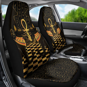 Egyptian Goddess Bastet Car Seat Cover Ancient Mythology Sacred Black Cat