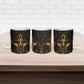 Egyptian Goddess Bastet Ceramic Mug Ancient Mythology Sacred Black Cat