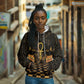 Egyptian Goddess Bastet Hoodie Ancient Mythology Sacred Black Cat
