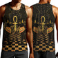 Egyptian Goddess Bastet Men Tank Top Ancient Mythology Sacred Black Cat