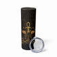 Egyptian Goddess Bastet Skinny Tumbler Ancient Mythology Sacred Black Cat