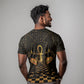 Egyptian Goddess Bastet T shirt Ancient Mythology Sacred Black Cat