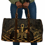 Egyptian Goddess Bastet Travel Bag Ancient Mythology Sacred Black Cat