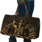 Egyptian Goddess Bastet Travel Bag Ancient Mythology Sacred Black Cat