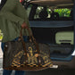 Egyptian Goddess Bastet Travel Bag Ancient Mythology Sacred Black Cat