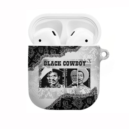 Black Cowboy AirPods Case African American Black History Unique Style