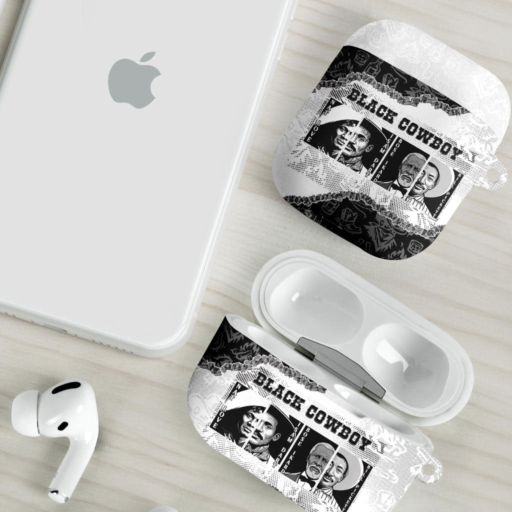 Black Cowboy AirPods Case African American Black History Unique Style