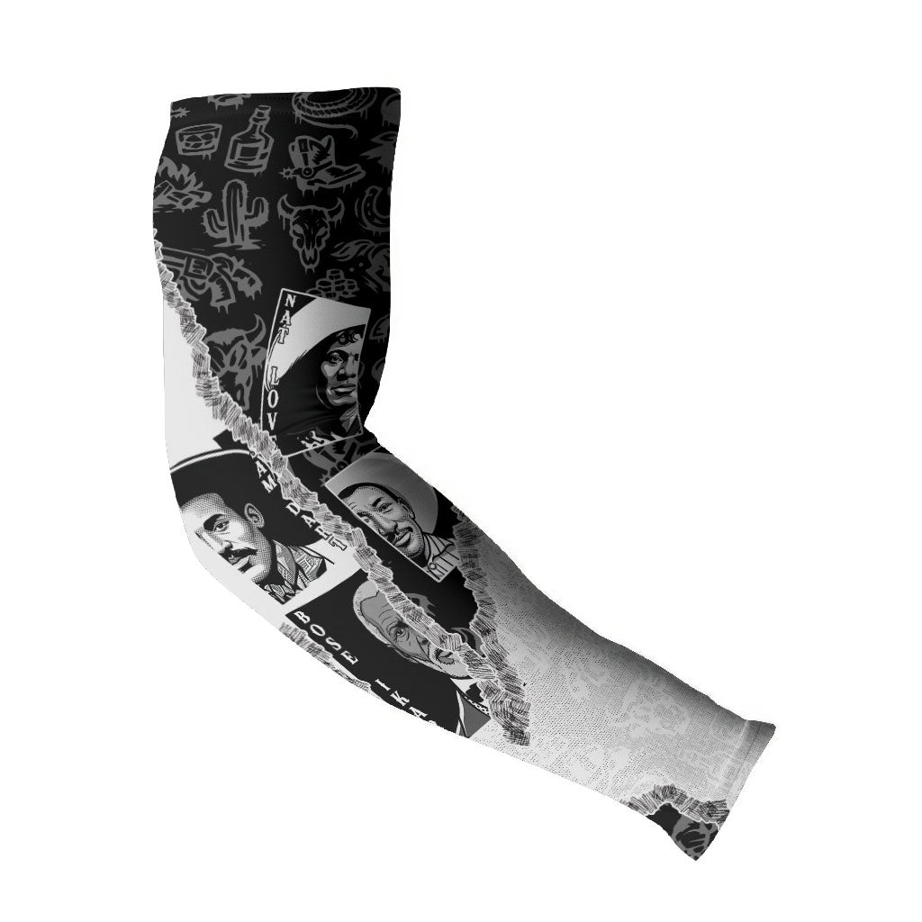 Black Cowboy Arm Sleeves African American Black History Unique Style