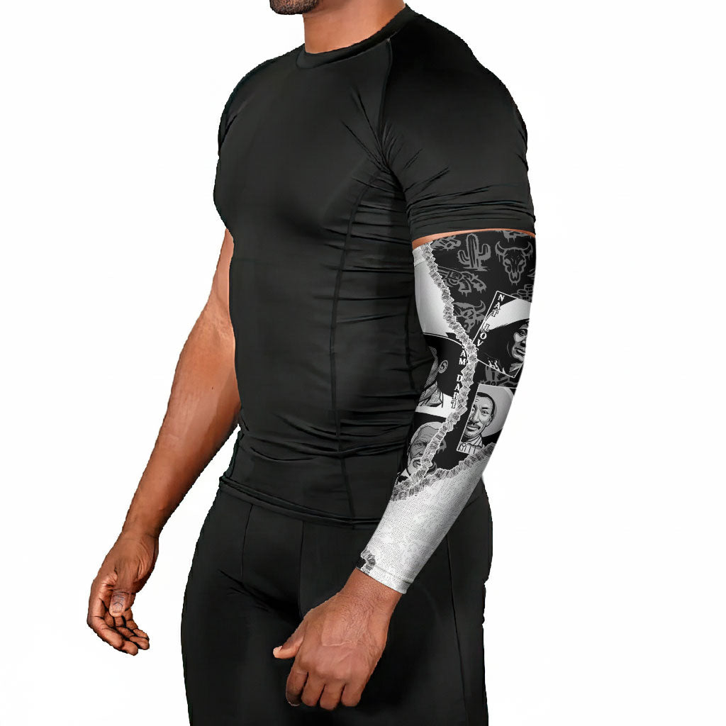 Black Cowboy Arm Sleeves African American Black History Unique Style