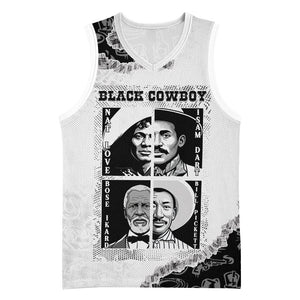 Black Cowboy Basketball Jersey African American Black History Unique Style