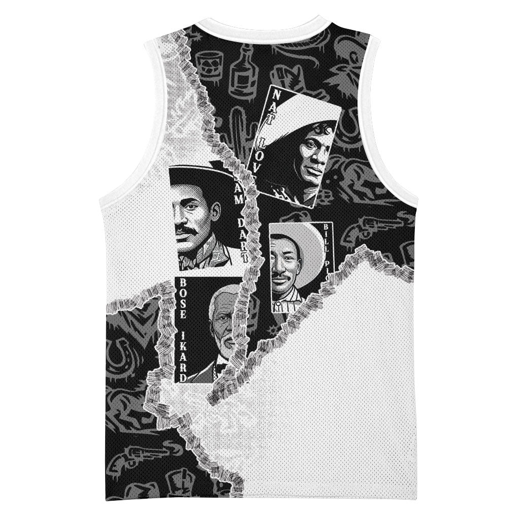 Black Cowboy Basketball Jersey African American Black History Unique Style