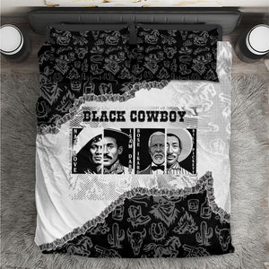 Black Cowboy Bedding Set African American Black History Unique Style