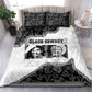Black Cowboy Bedding Set African American Black History Unique Style