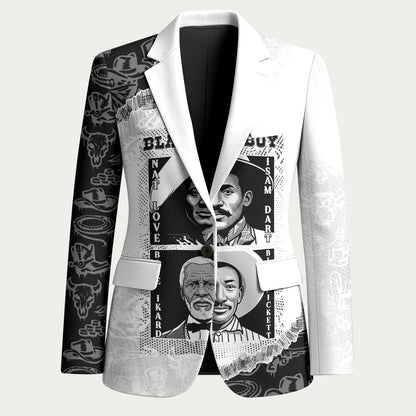 Black Cowboy Blazer African American Black History Unique Style