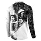 Black Cowboy Button Sweatshirt African American Black History Unique Style