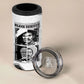 Black Cowboy 4 in 1 Can Cooler Tumbler African American Black History Unique Style