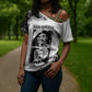 Black Cowboy Cross Shoulder Shirt African American Black History Unique Style