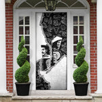 Black Cowboy Door Cover African American Black History Unique Style