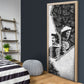 Black Cowboy Door Cover African American Black History Unique Style
