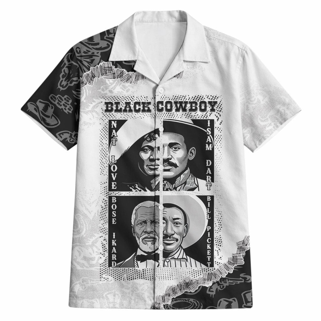Black Cowboy Hawaiian Shirt African American Black History Unique Style