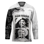 Black Cowboy Hockey Jersey African American Black History Unique Style