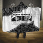 Black Cowboy Hooded Blanket African American Black History Unique Style