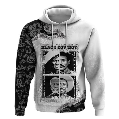 Black Cowboy Hoodie African American Black History Unique Style