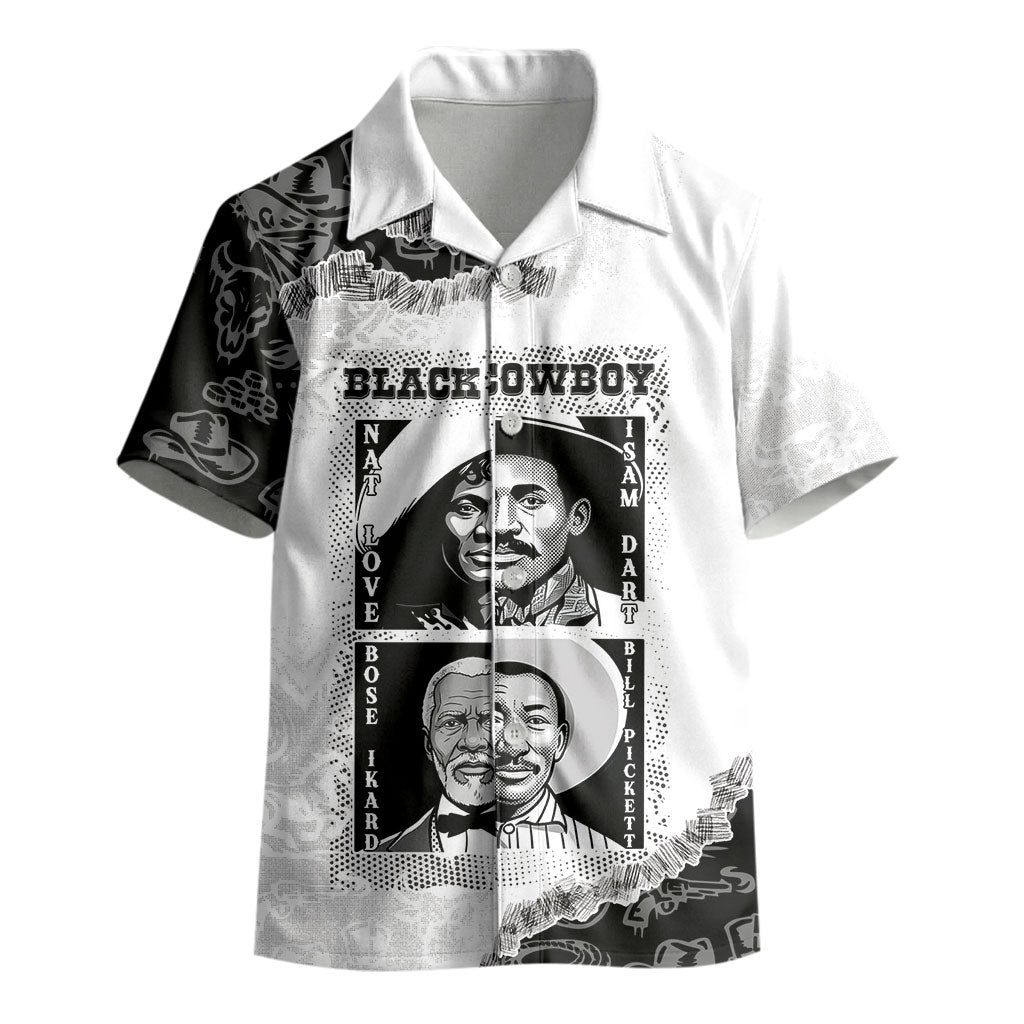 Black Cowboy Kid Hawaiian Shirt African American Black History Unique Style