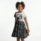 Black Cowboy Kid Short Sleeve Dress African American Black History Unique Style