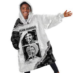 Black Cowboy Kid Wearable Blanket Hoodie African American Black History Unique Style