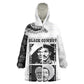 Black Cowboy Kid Wearable Blanket Hoodie African American Black History Unique Style
