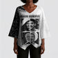 Black Cowboy Kimono Sleeve Blouse African American Black History Unique Style