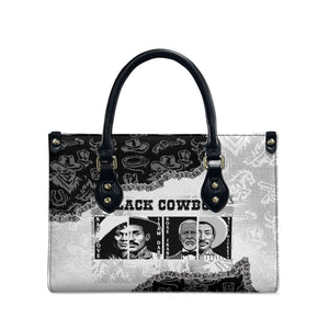 Black Cowboy Leather Bag African American Black History Unique Style