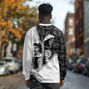 Black Cowboy Long Sleeve Shirt African American Black History Unique Style