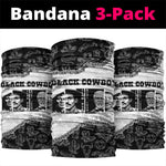 Black Cowboy Neck Gaiter African American Black History Unique Style