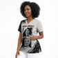Black Cowboy Scrub Top African American Black History Unique Style
