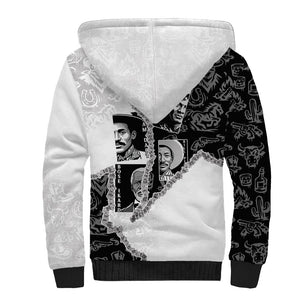 Black Cowboy Sherpa Hoodie African American Black History Unique Style