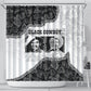 Black Cowboy Shower Curtain African American Black History Unique Style