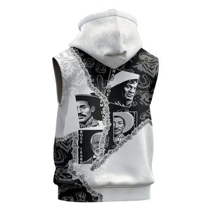 Black Cowboy Sleeveless Hoodie African American Black History Unique Style