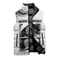 Black Cowboy Sleeveless Puffer Jacket African American Black History Unique Style