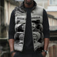 Black Cowboy Sleeveless Puffer Jacket African American Black History Unique Style