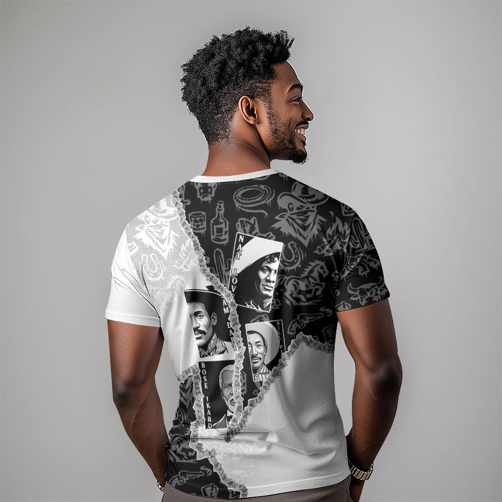 Black Cowboy T shirt African American Black History Unique Style