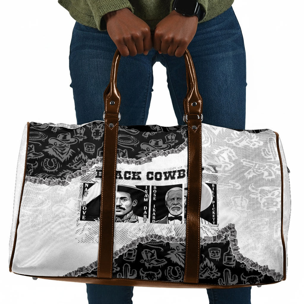 Black Cowboy Travel Bag African American Black History Unique Style