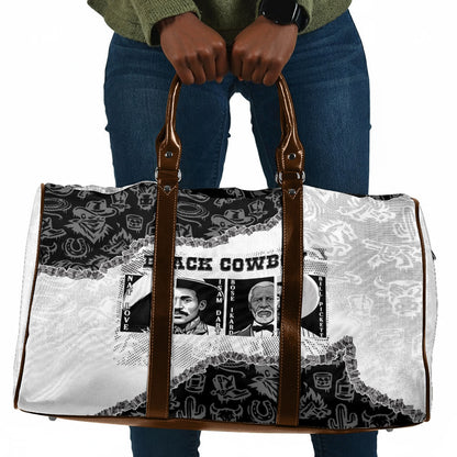 Black Cowboy Travel Bag African American Black History Unique Style